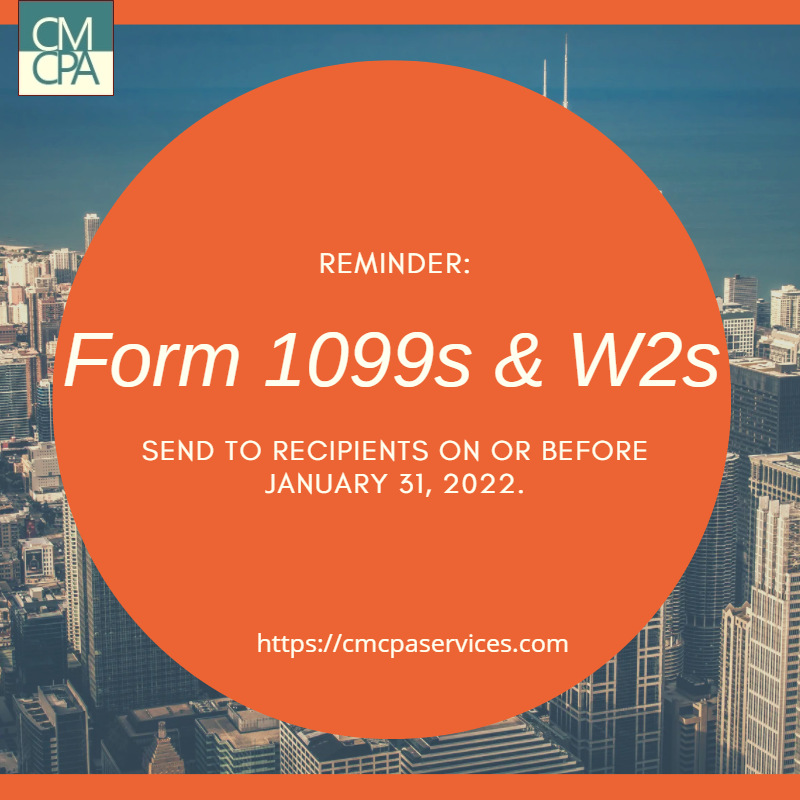 When to Prepare 1099s and W2s CMCPA Services Blog